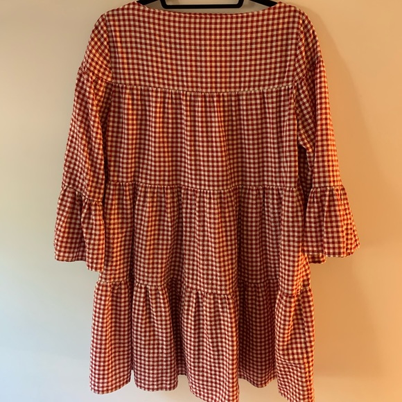 COPY - Zara Gingham Babydoll Dress - Picture 2 of 2
